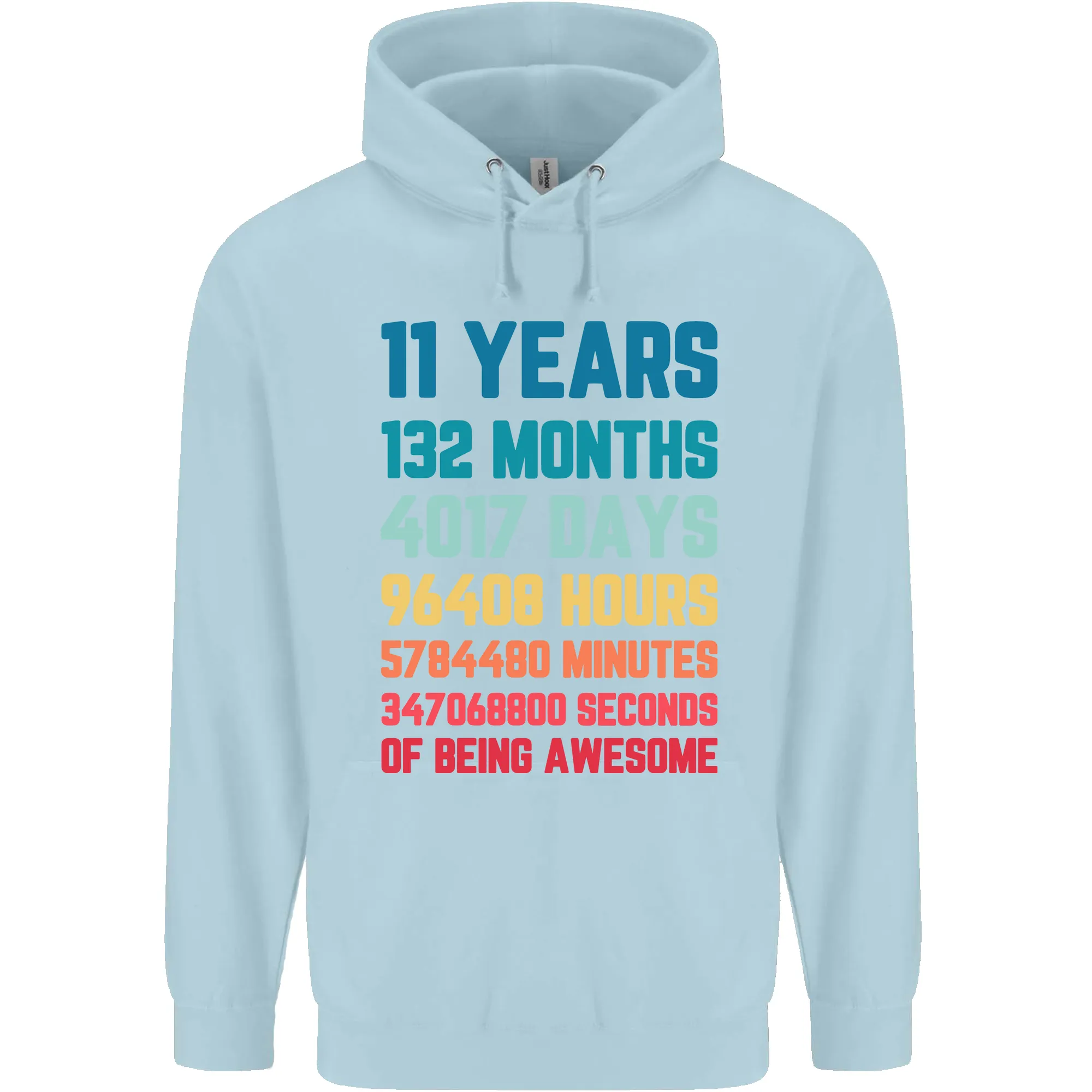 11th Birthday 11 Year Old Childrens Kids Hoodie