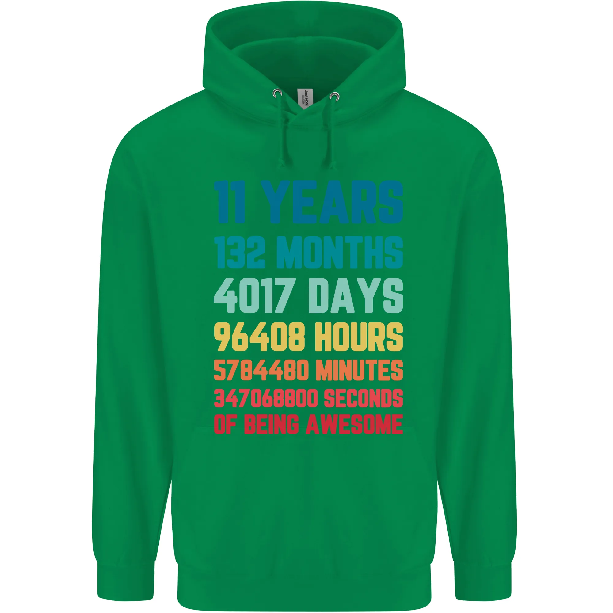 11th Birthday 11 Year Old Childrens Kids Hoodie