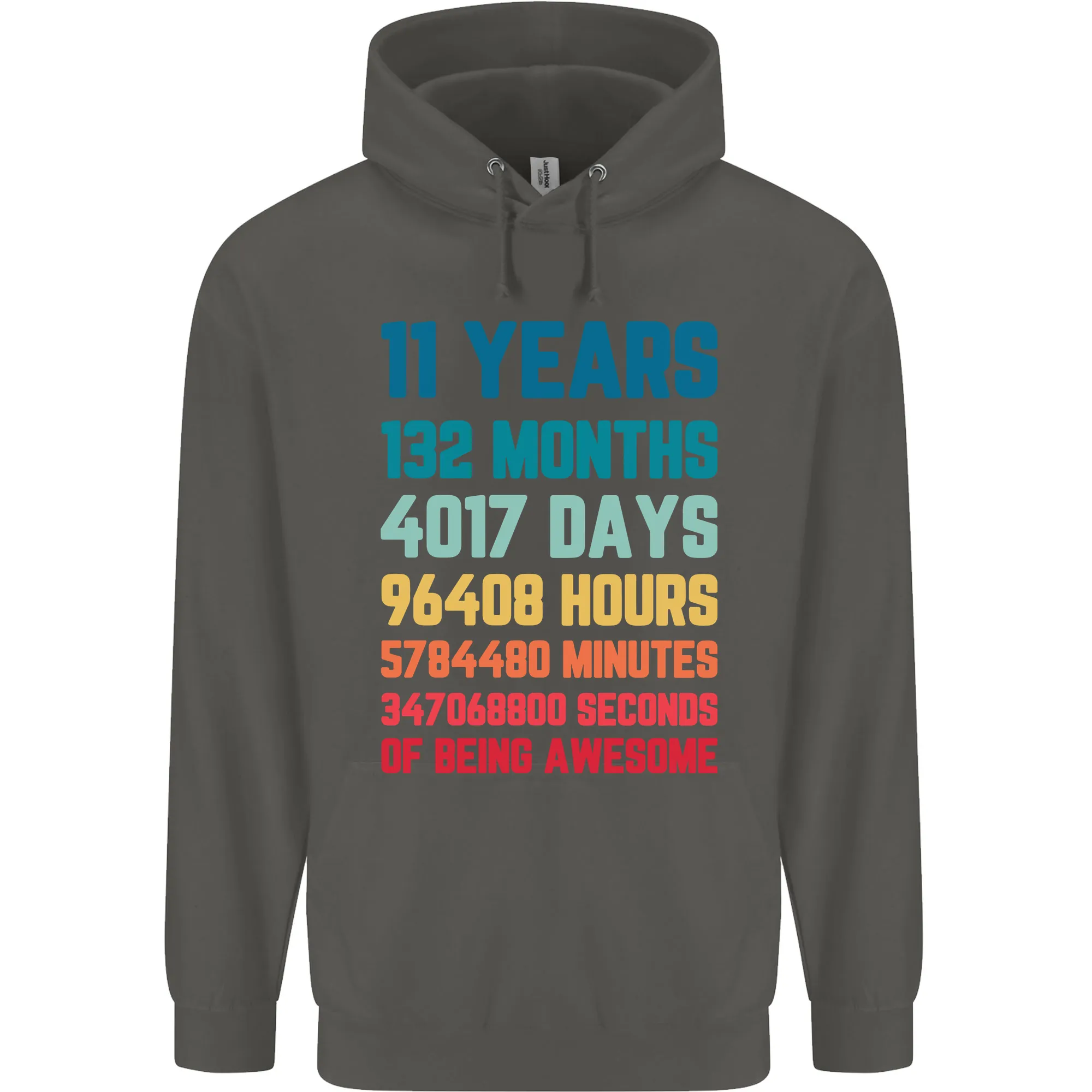 11th Birthday 11 Year Old Childrens Kids Hoodie