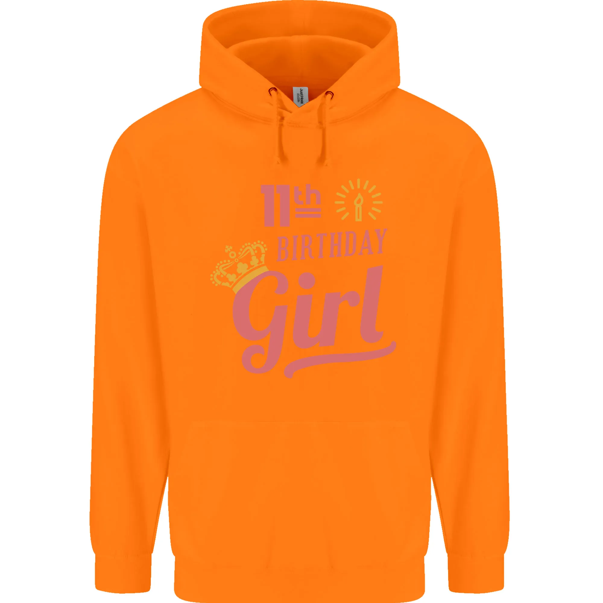 11th Birthday Girl 11 Year Old Princess Childrens Kids Hoodie