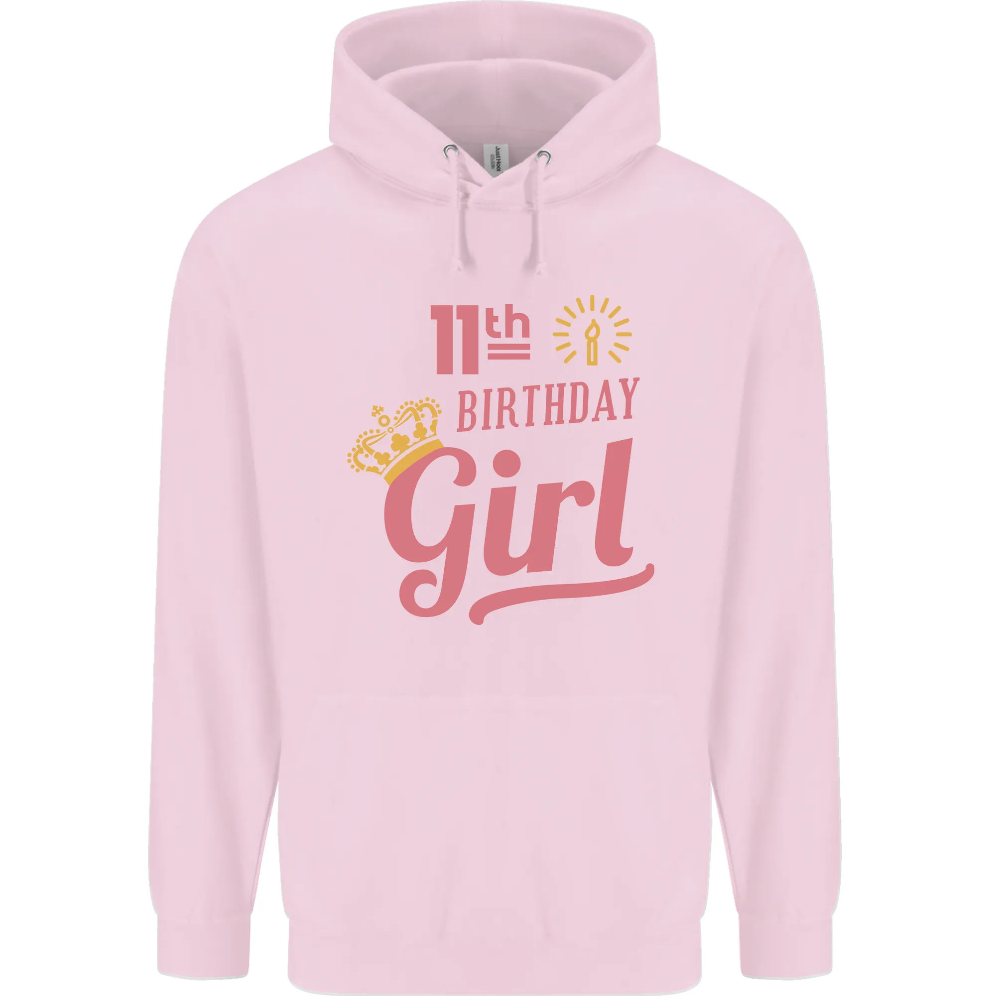 11th Birthday Girl 11 Year Old Princess Childrens Kids Hoodie