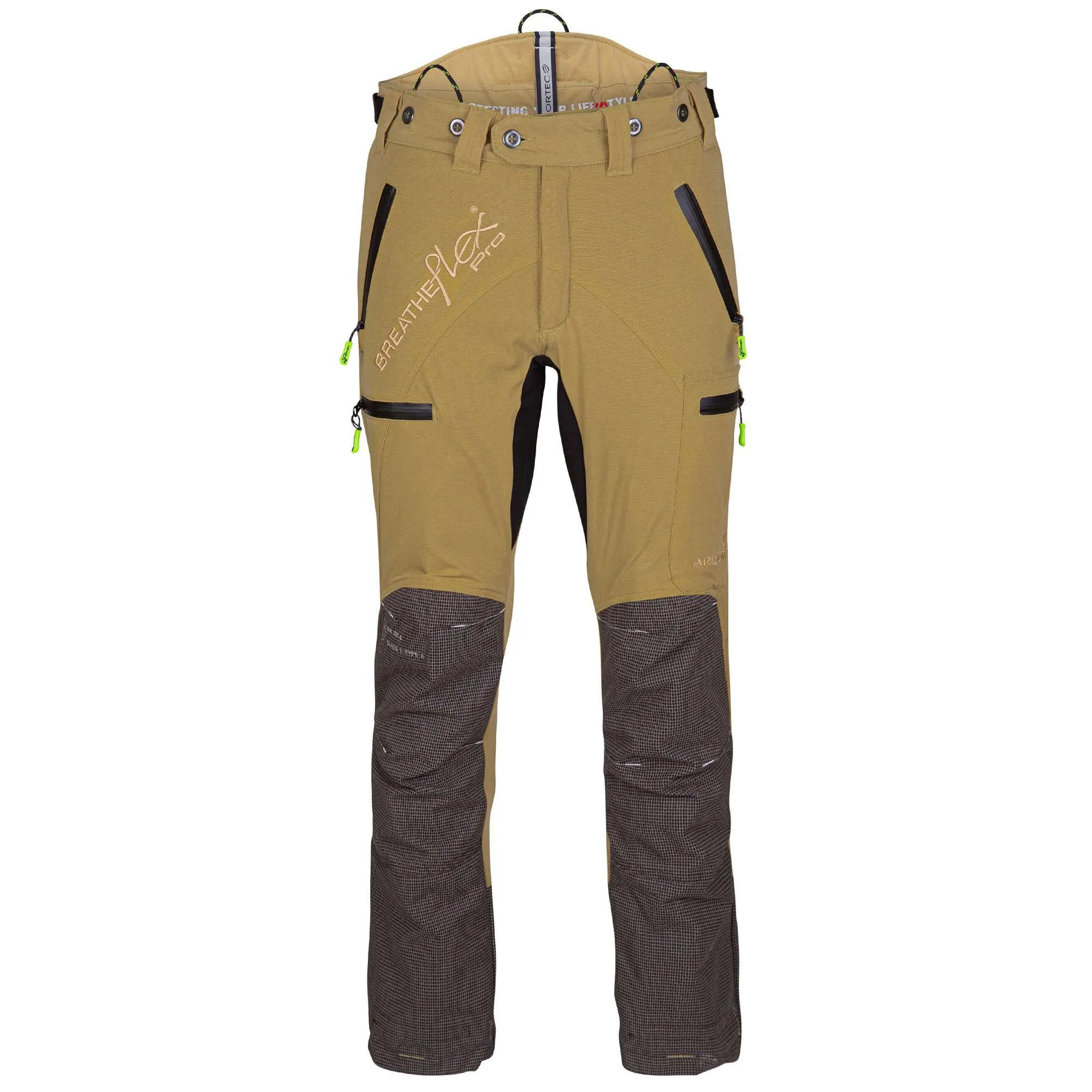 AT4070 Breatheflex Pro Chainsaw Pants Design C Class 1 - Beige