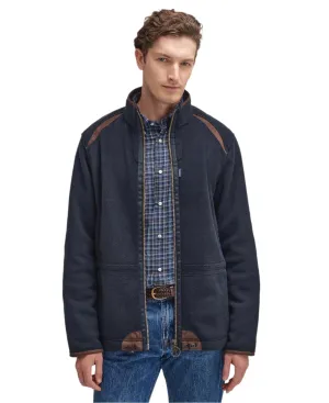 Barbour Mens Fleece Jacket Langdale Navy