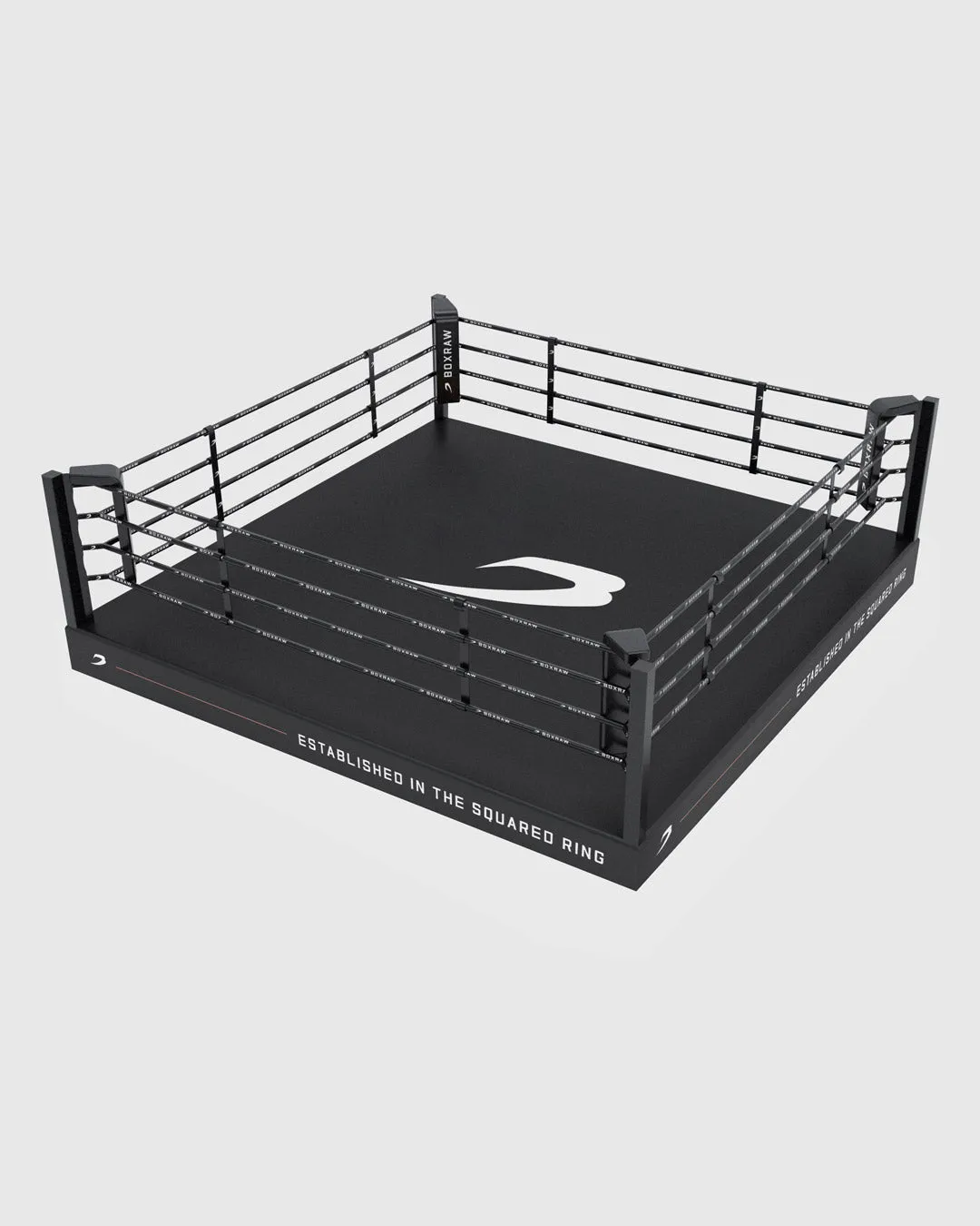 BOXRAW 12" Pro Training Boxing Ring - Black/Classic