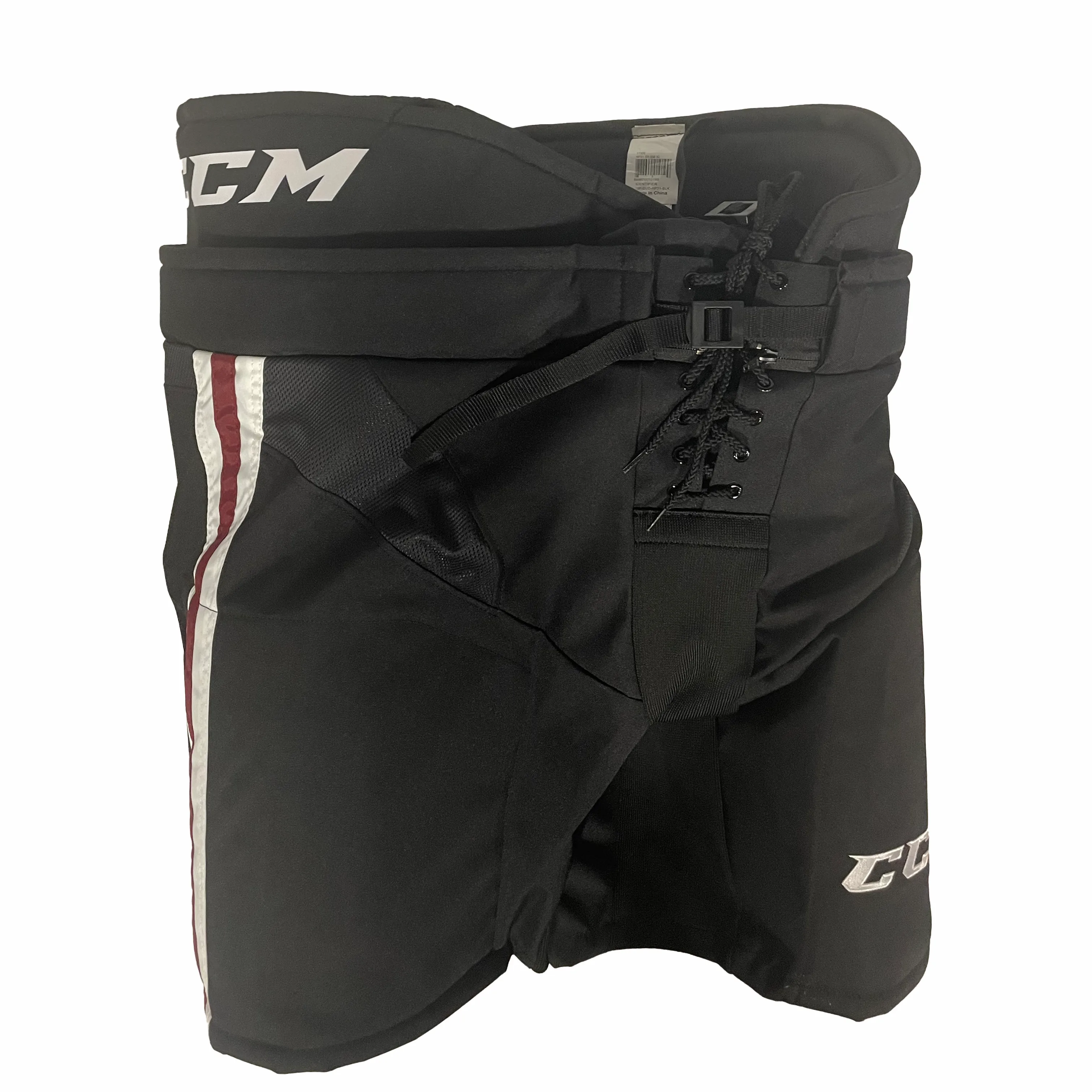 CCM HP31 - OHL Pro Stock Hockey Pants  (Black/Burgundy)