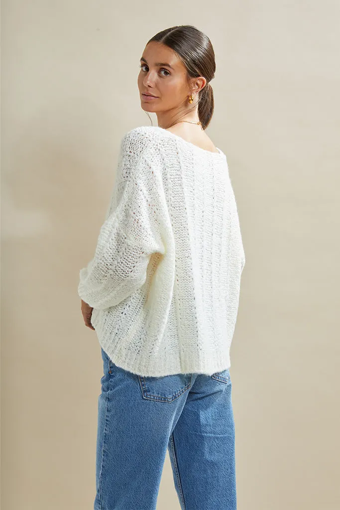 Charli - Christine Sweater - Ivory