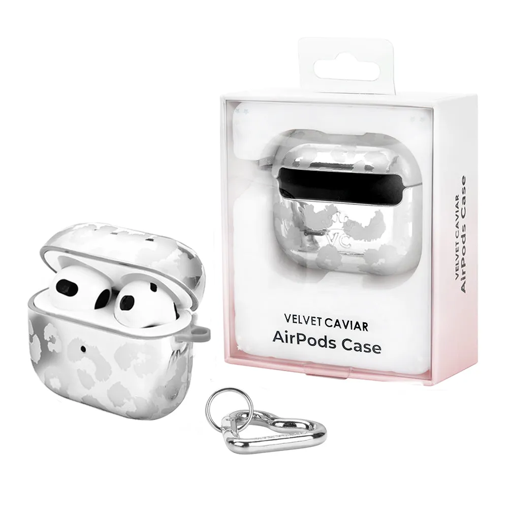 Chrome Leopard AirPod Case