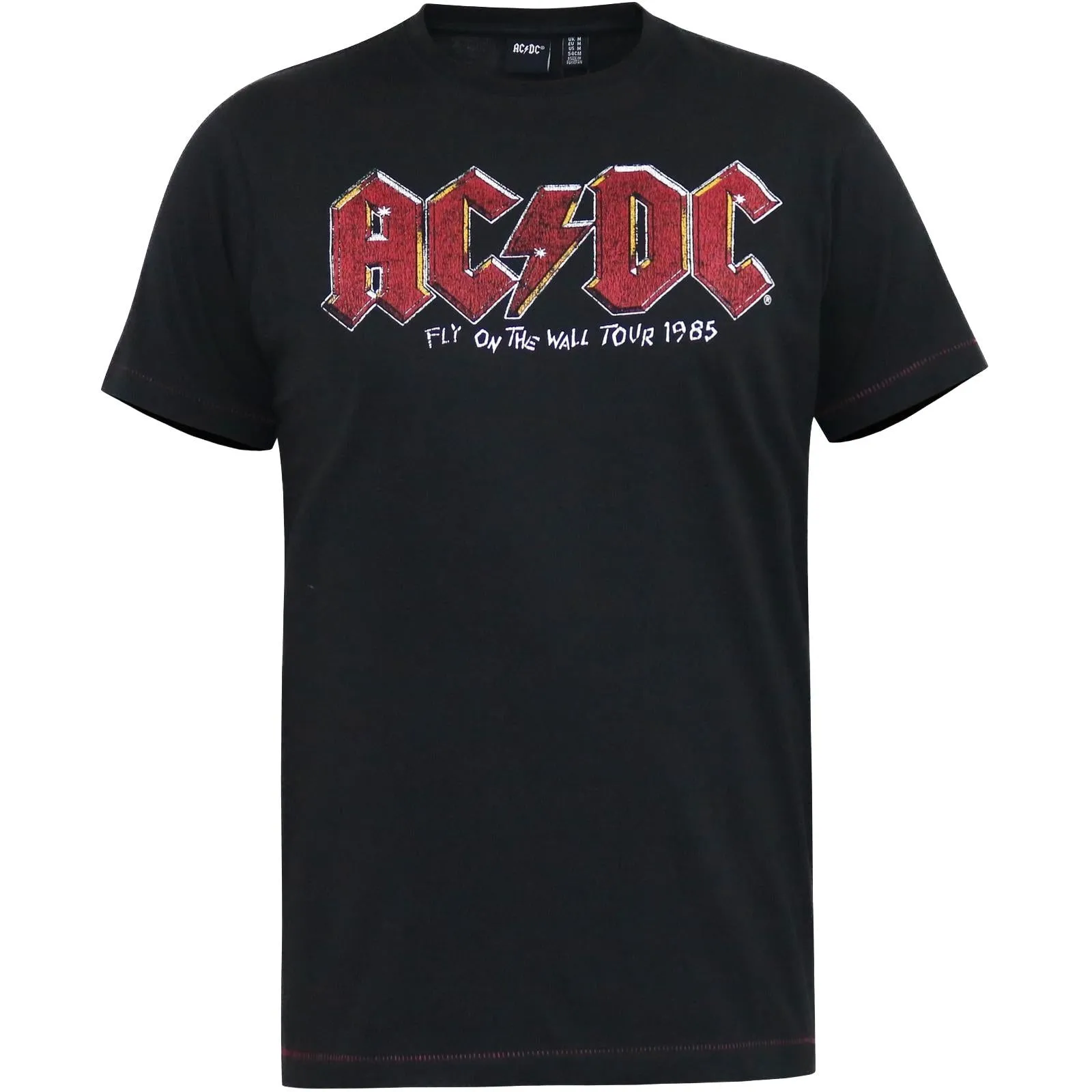 D555 Mens Jailbreak Big & Tall Short Sleeve AC/DC T-Shirt