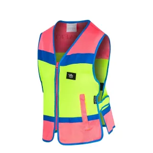 Equisafety Reflective Multi Colour Hi Vis Child Waistcoat P/Y