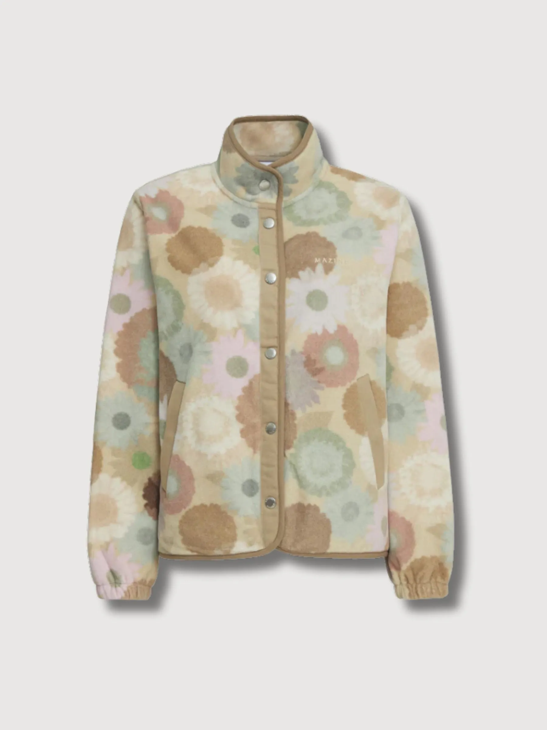 Fleet Printed Jacket Multicolor Women | Mazine