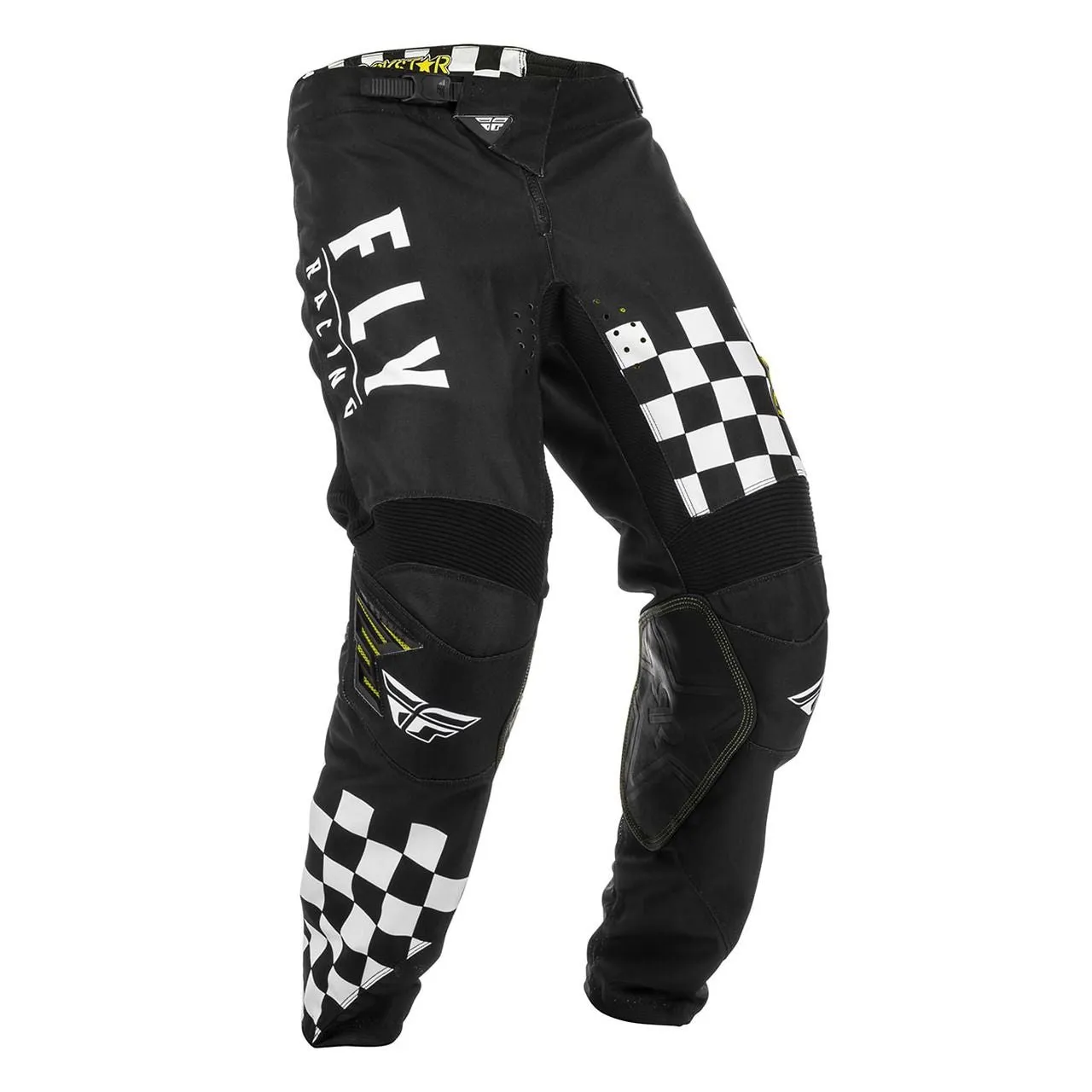 Fly Racing 2020 Kinetic Rockstar Motocross Pants - Black/White