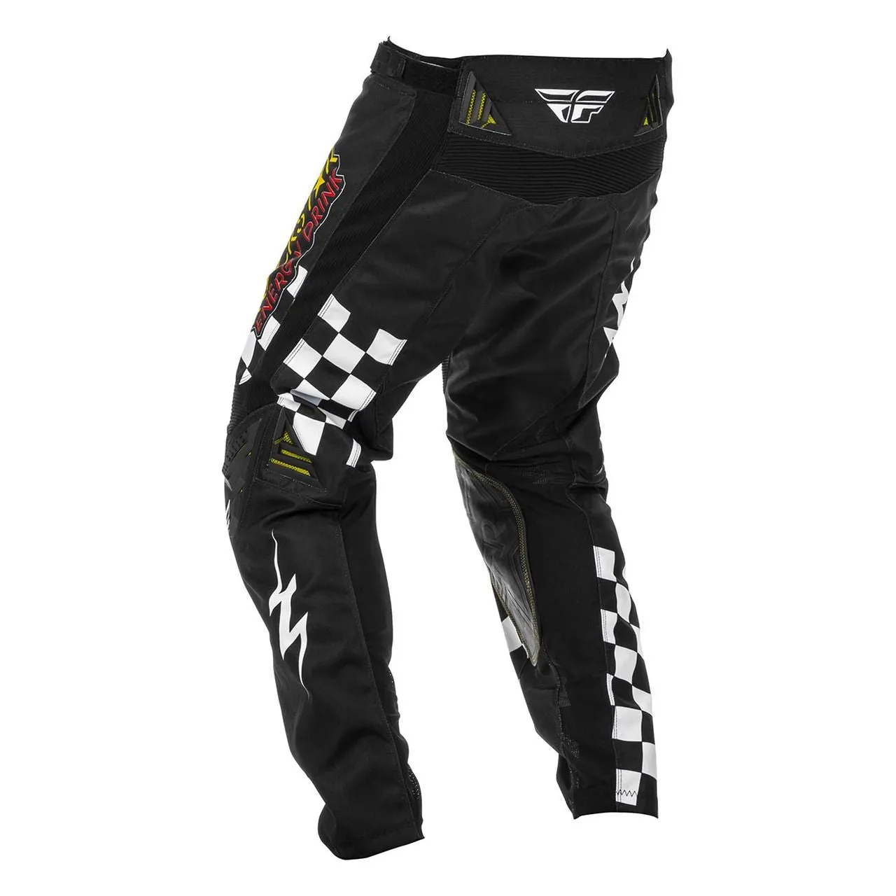 Fly Racing 2020 Kinetic Rockstar Motocross Pants - Black/White