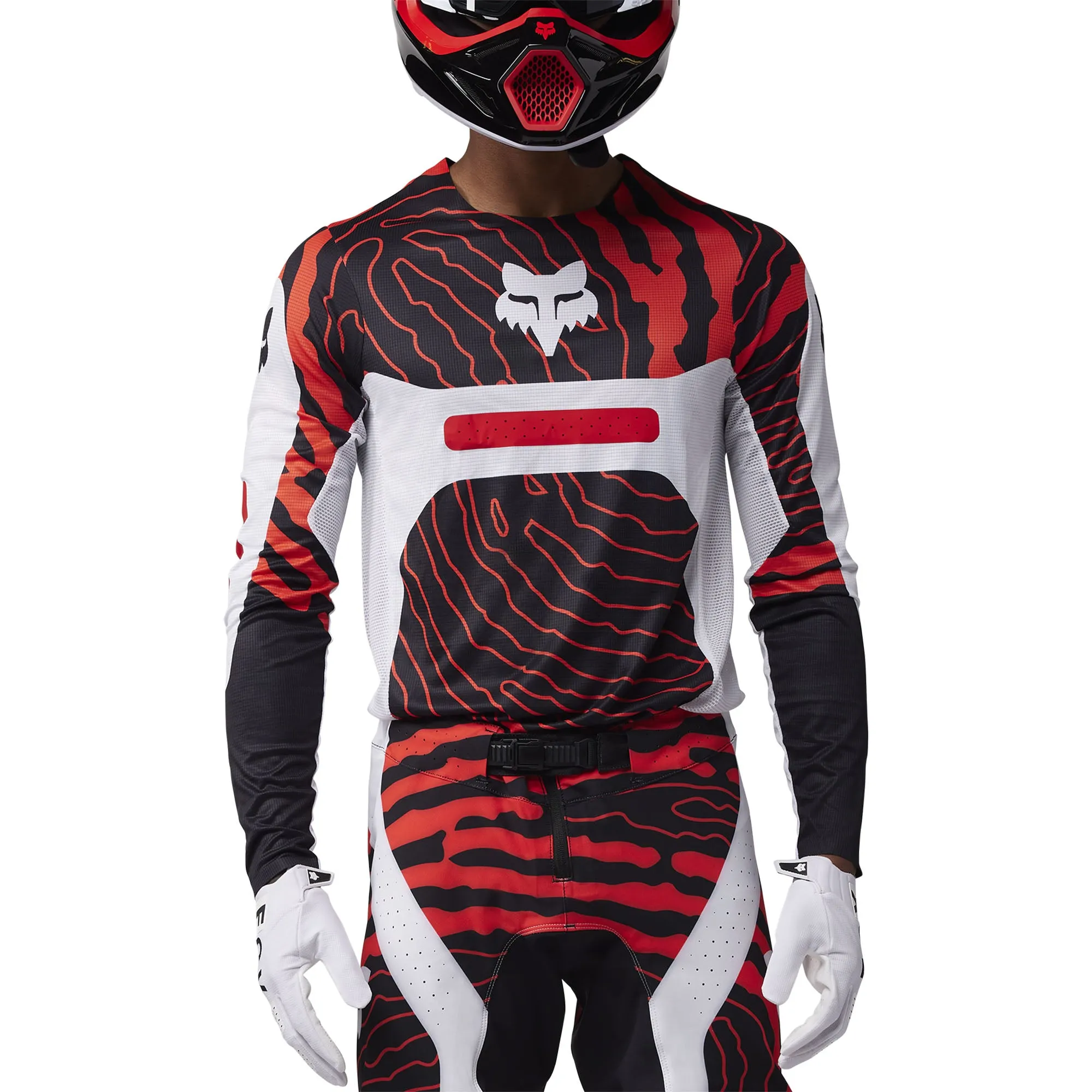 Fox Racing Flexair Impression Offroad Jersey White