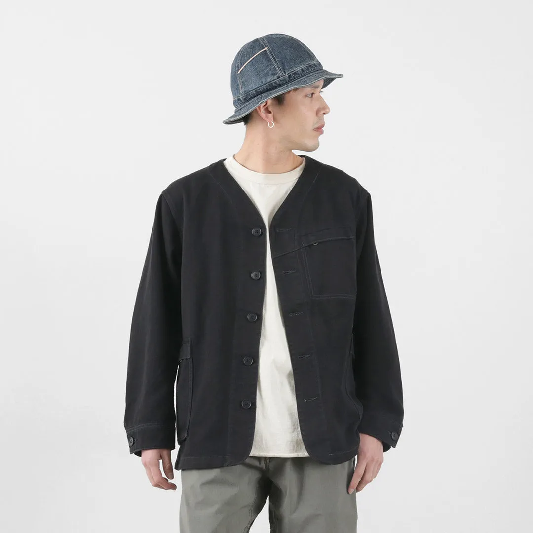 GOHEMP / Green Lodge Jacket Hemp Cotton Recycled Polyester Cloth