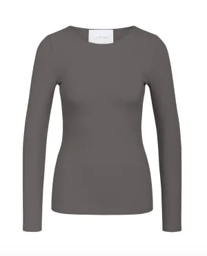 La Rouge Lisa L/S Shirt Warm Grey