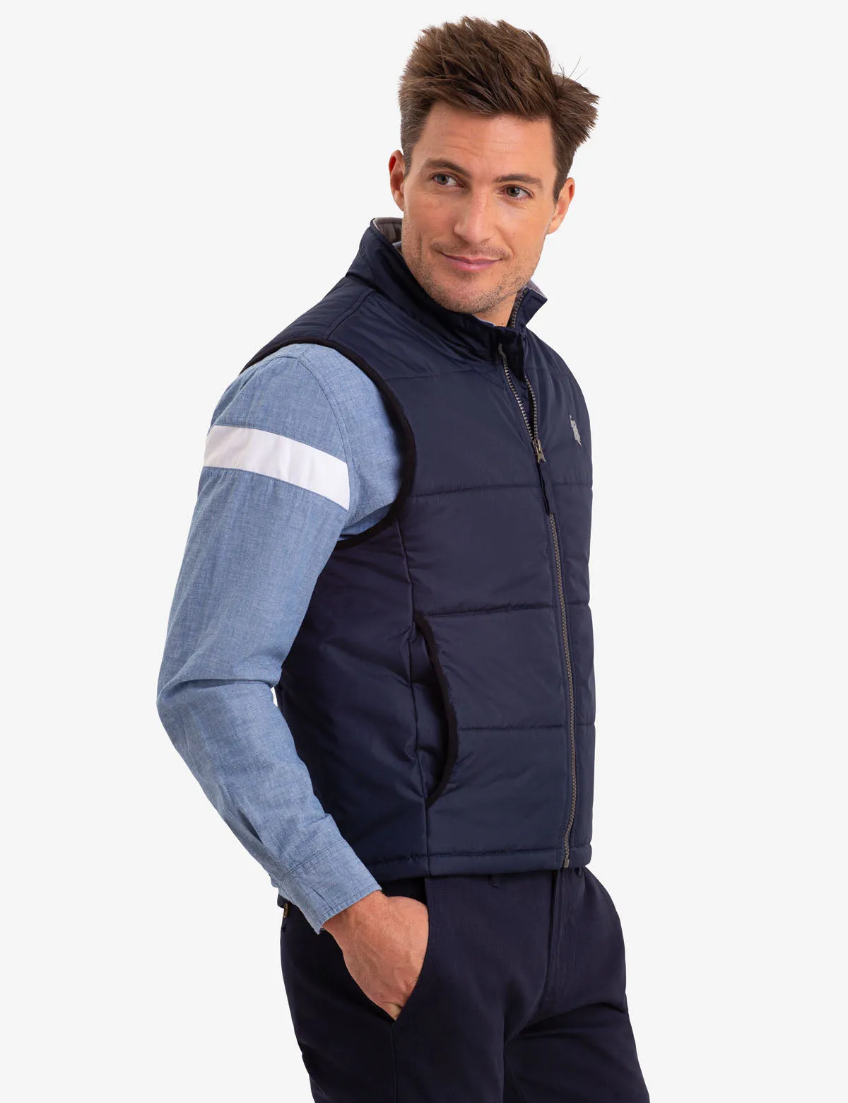 LIGHT PUFFER LAYERING VEST