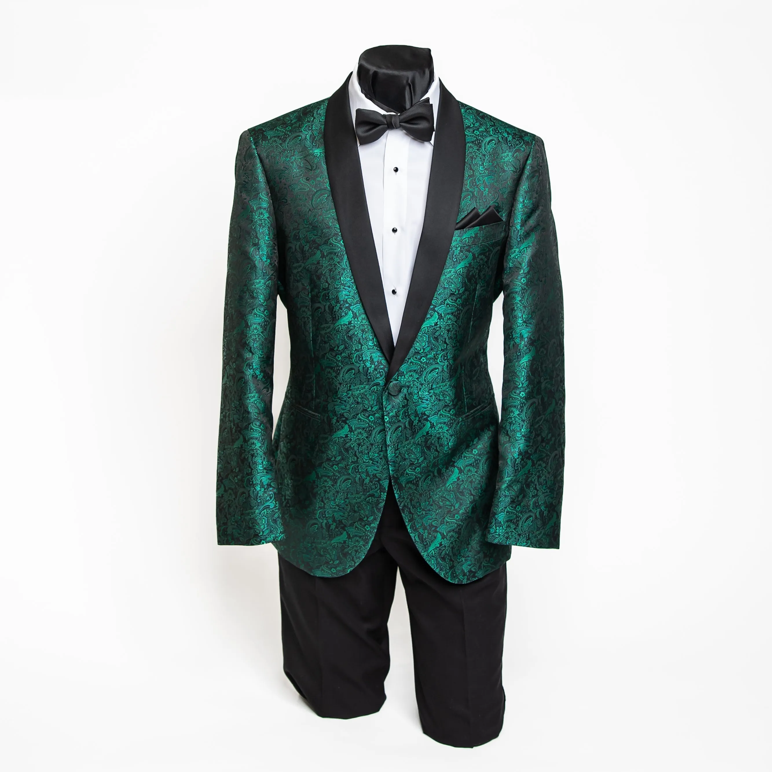 Match Crazy Coat - Evergreen Paisley