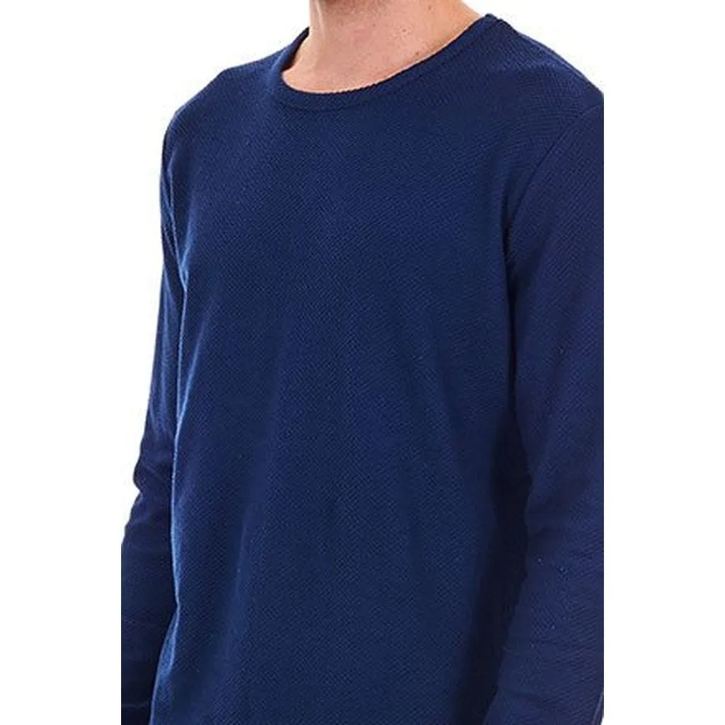 Milo Long Curved Hem Tee