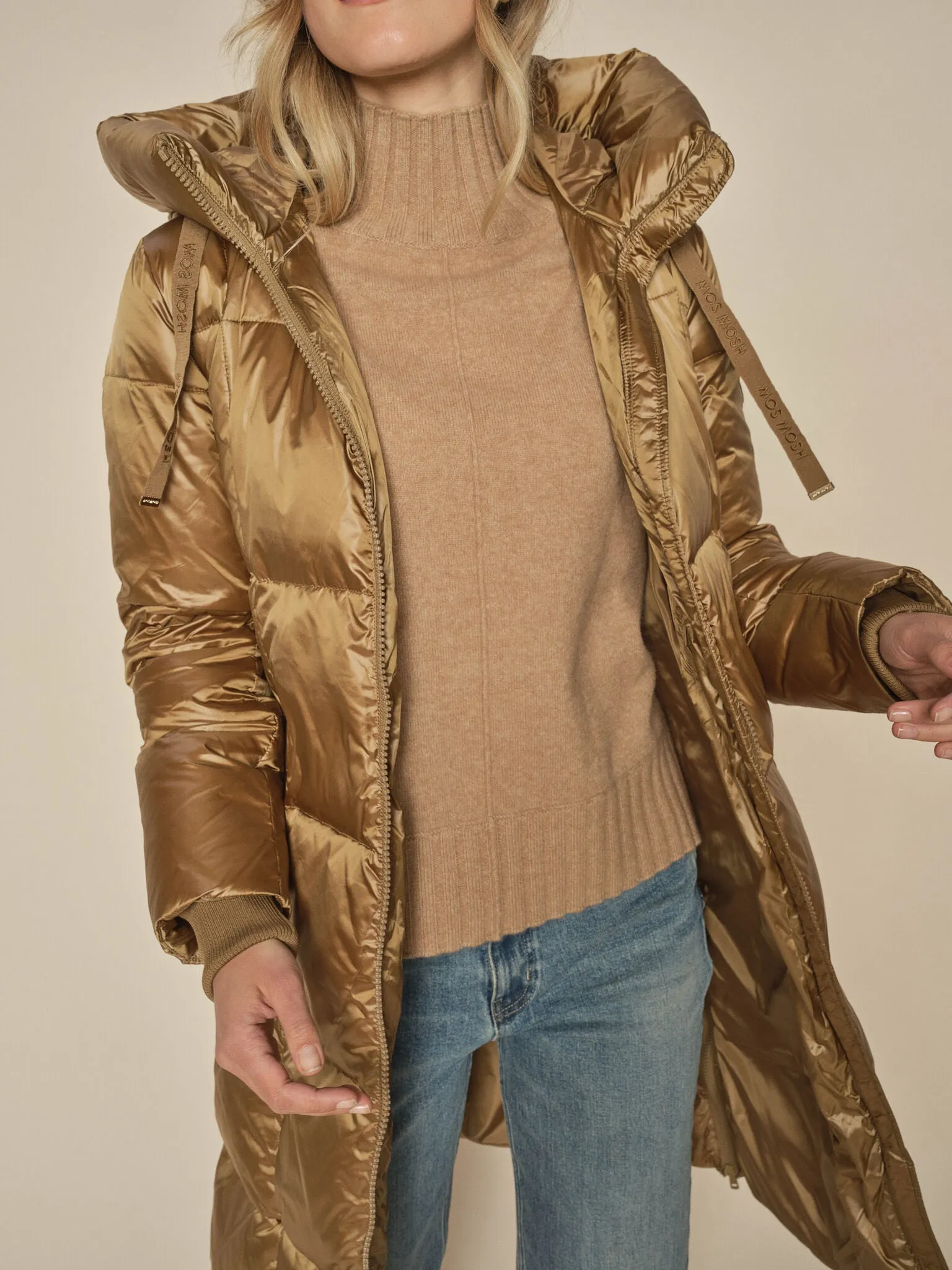 MMNova Metallic Down Coat