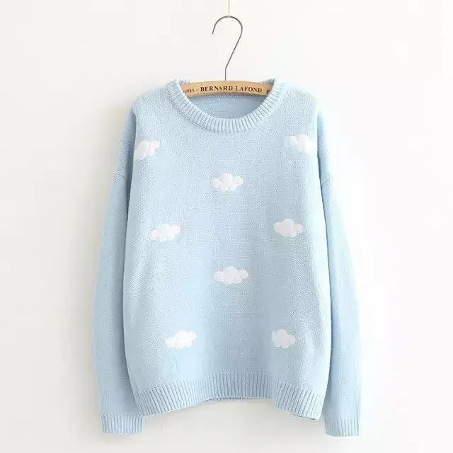 Pastel Clouds Crewneck