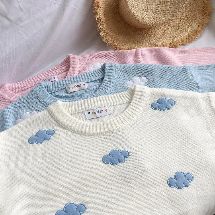 Pastel Clouds Crewneck