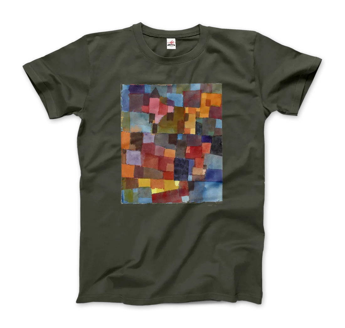 Paul Klee - Raumarchitecturen (Auf Kalt-Warm) Artwork T-Shirt