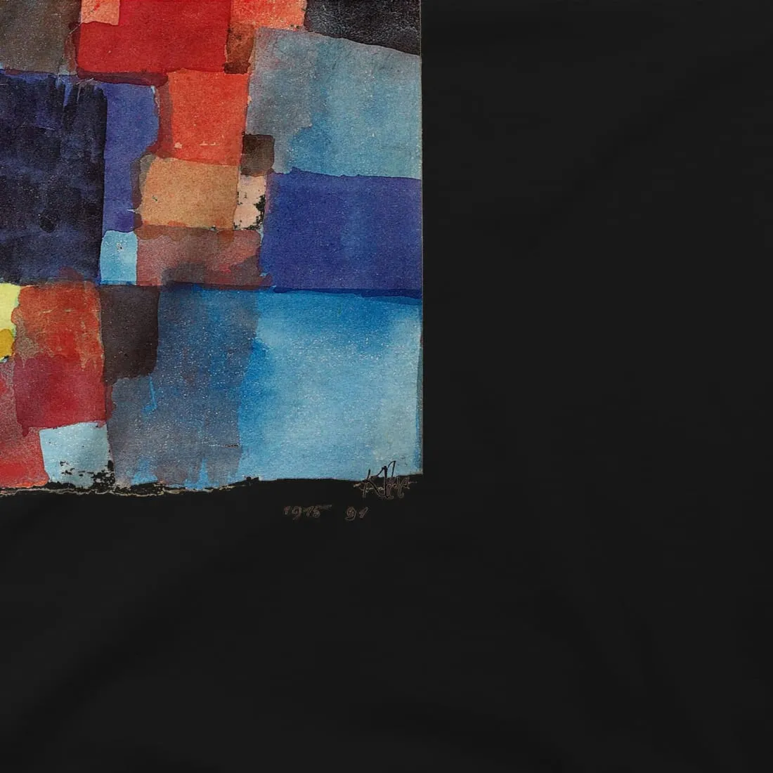 Paul Klee - Raumarchitecturen (Auf Kalt-Warm) Artwork T-Shirt