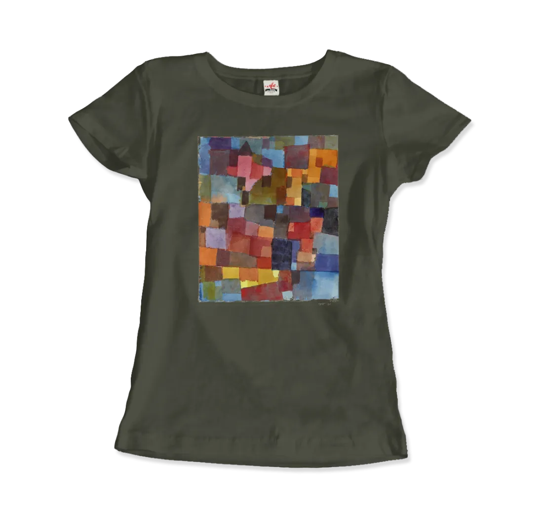 Paul Klee - Raumarchitecturen (Auf Kalt-Warm) Artwork T-Shirt