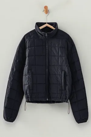 Quilted Cropped Puffer Jacket