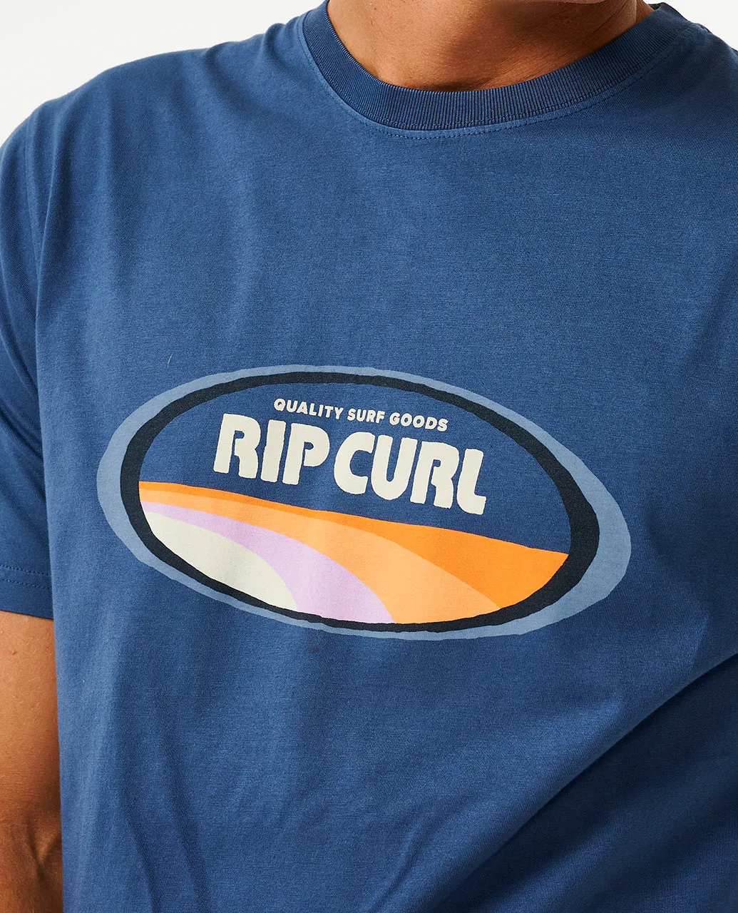 Rip Curl Mens Revival Mumma Crew Neck Short Sleeve T-Shirt