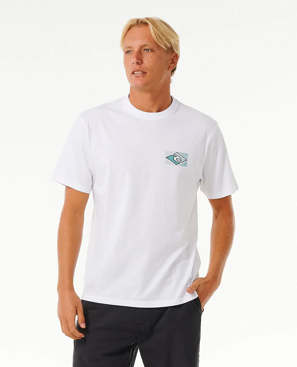 Rip Curl Mens Traditions Casual Short Sleeve T-Shirt