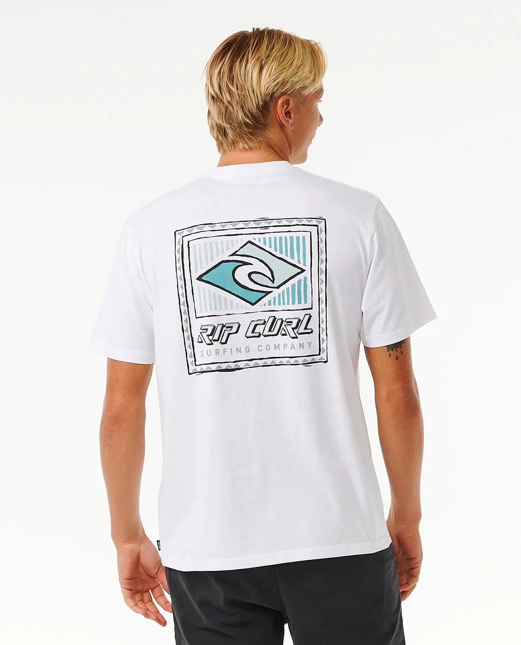 Rip Curl Mens Traditions Casual Short Sleeve T-Shirt