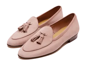 Sagan Classic Tassel Loafers in Ispahan Asteria Suede