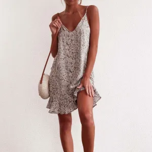 Summer Off-Shoulder short Sleeve Mini Dress