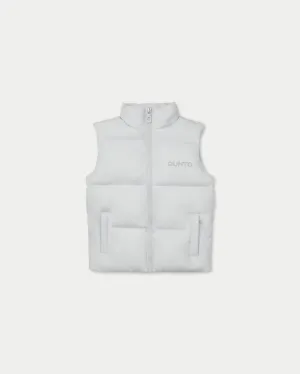 Super Puffer Vest Silver KIDS