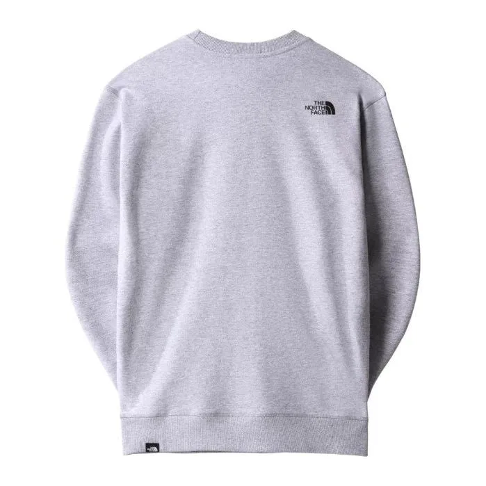 The North Face Mens Simple Dome Crew Light Grey Heather