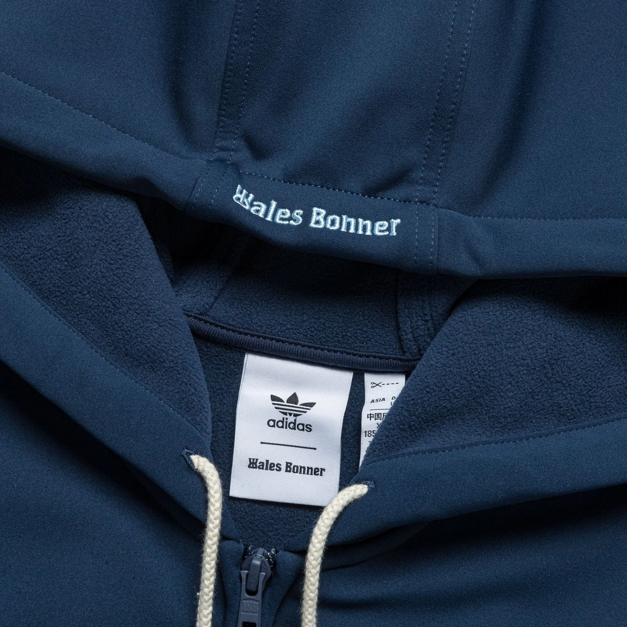 Track Hoody x Wales Bonner - Collegiate Navy