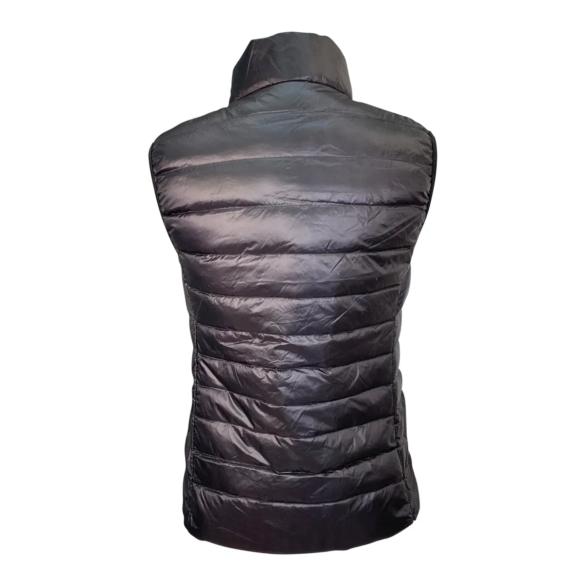 Ultra Light Packable Down Vest in Black - Women's Large