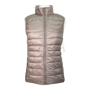 Ultra Light Packable Down Vest in Moon Rock - Women's Large