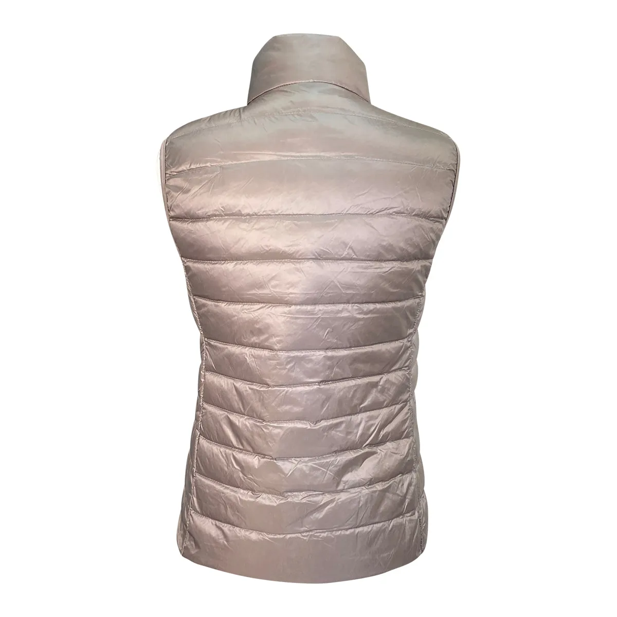 Ultra Light Packable Down Vest in Moon Rock - Women's Large