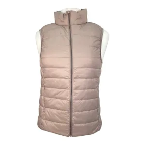 Ultra Light Packable Down Vest in Tan - Women's Medium