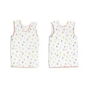 Unisex Baby Infant Kids to Toddler Vest Patterned S,M,L. IDEAL GIFT: The Baby Vests Are Multi-Function, Sleepwear, Home Casual.  - 43122074486