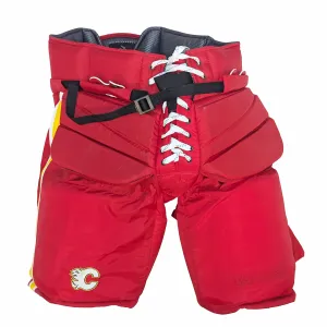 Vaughn Pro Custom - NHL Pro Stock Goalie Pants - Oscar Dansk (Red/Yellow/White)