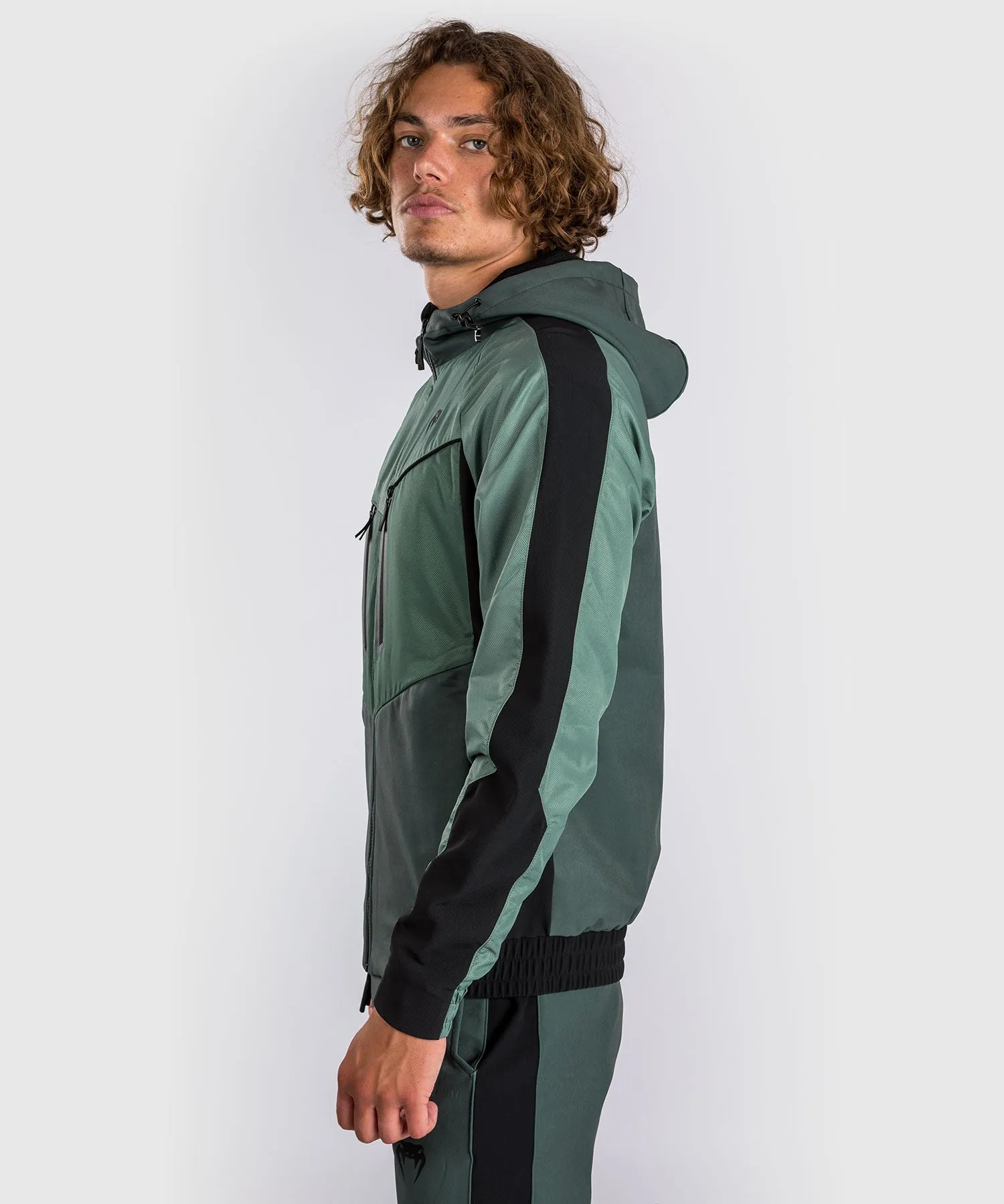 Venum Laser 3.0 Track Jacket - Black/Khaki