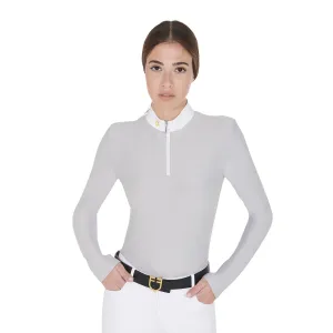 WOMEN'S LONG SLEEVE SHOW SHIRT IN TECHNICAL FLEECE